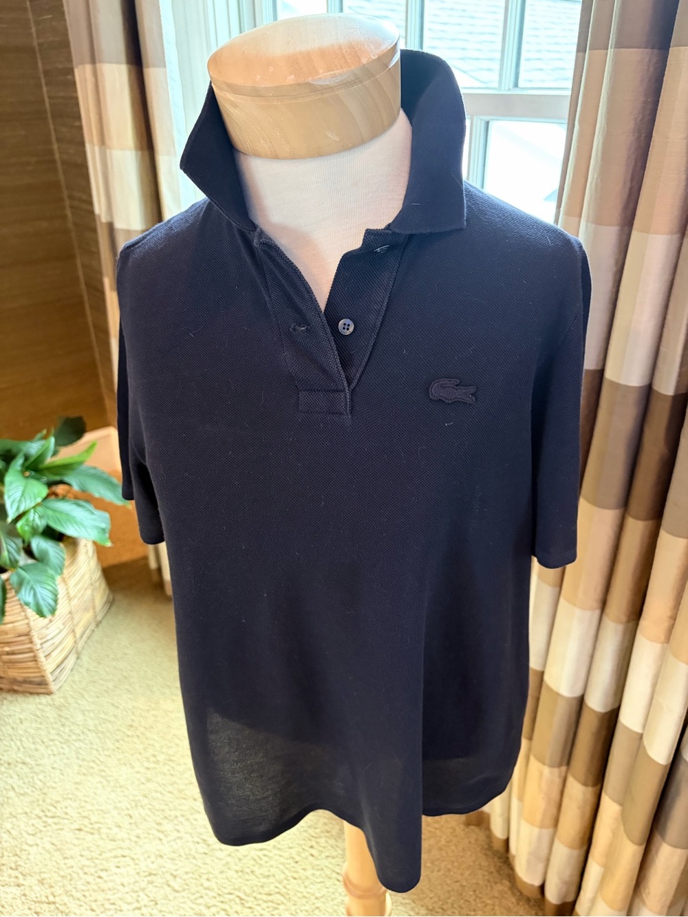 Lacoste Short Sleeve Pique Polo Shirt - Navy